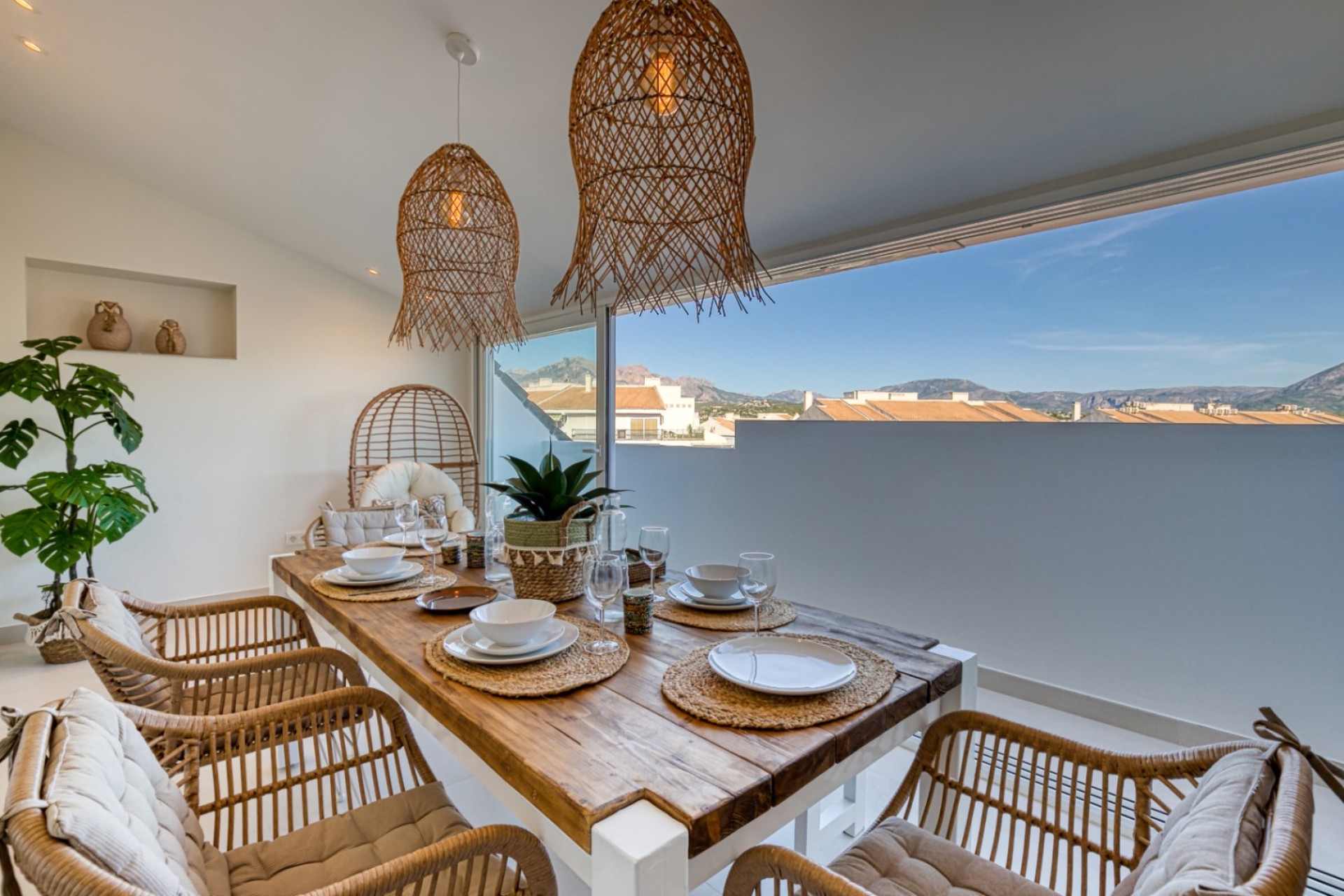 Alquiler a corto plazo - Apartamento / piso - Albir - Centro