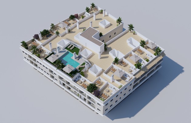 apartment - Nieuwbouw Woningen - Algorfa - NB-47478