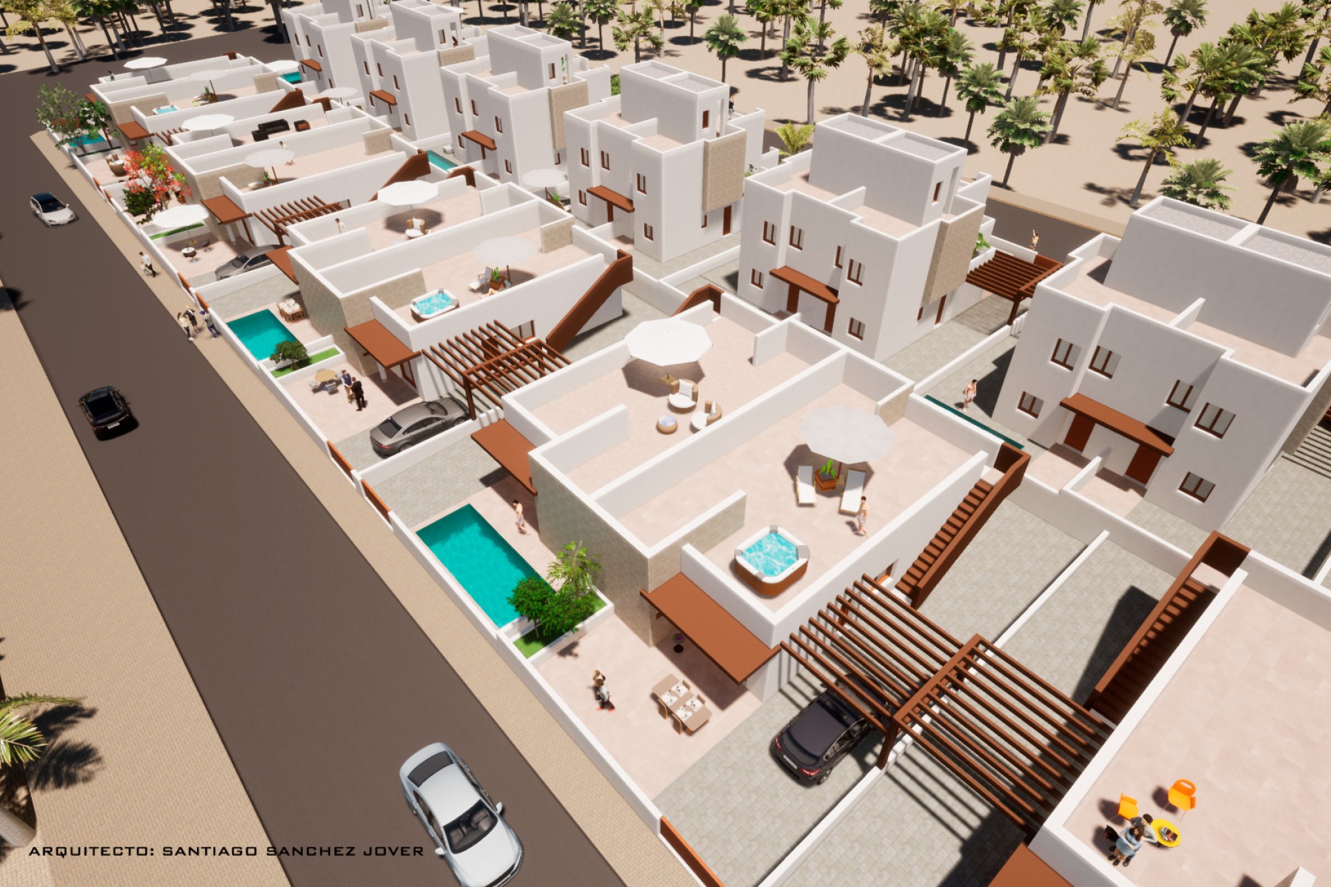 New Build - terraced - Mazarrón