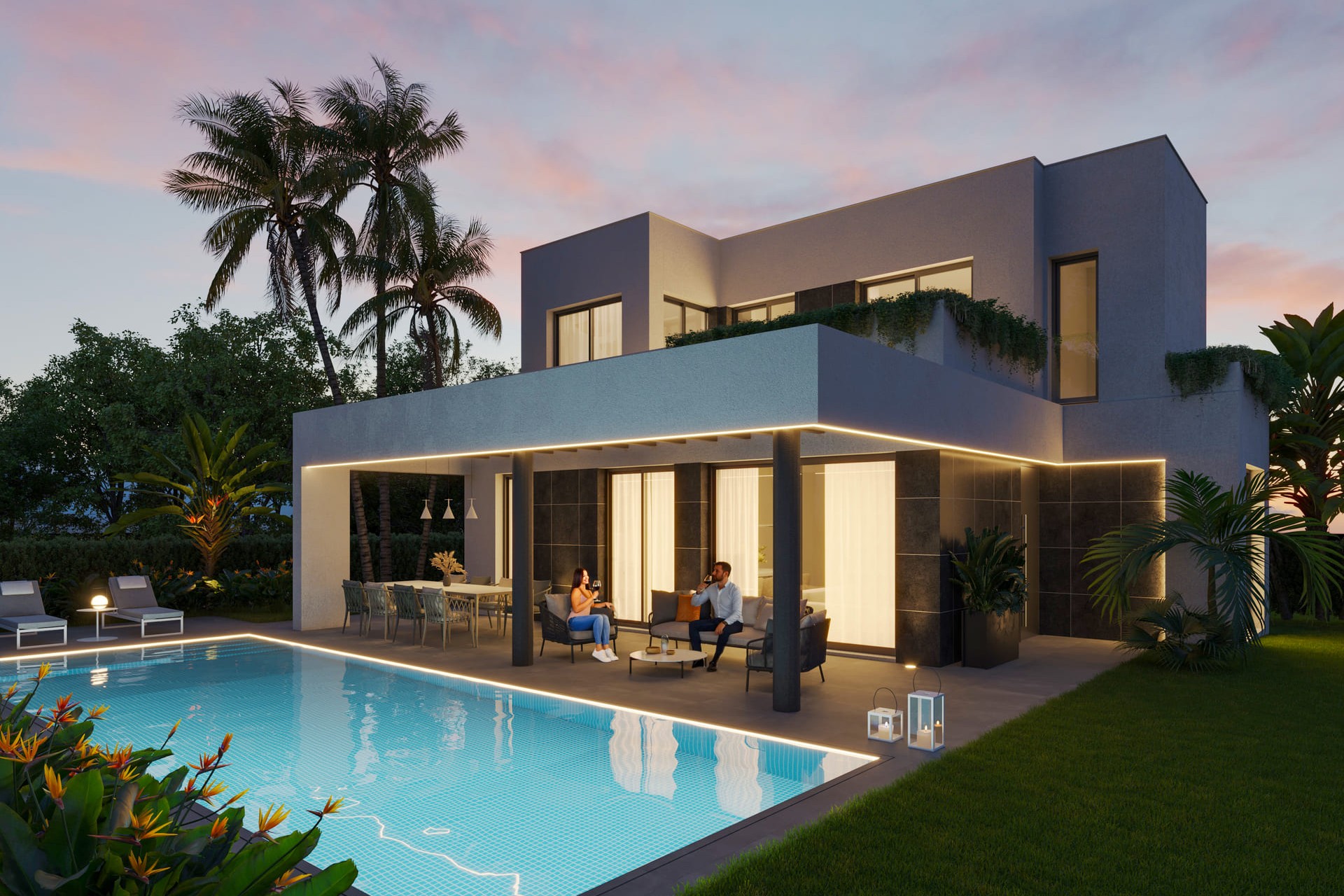 Nieuwbouw Woningen - detached - Finestrat