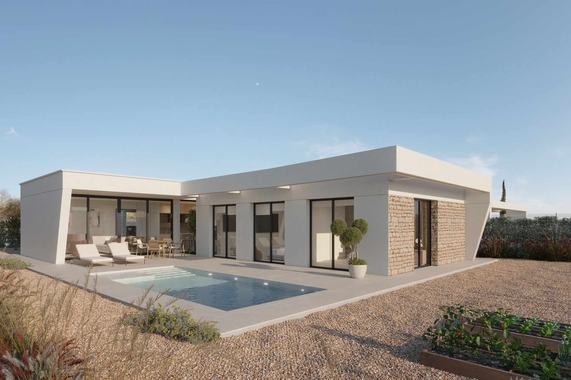 Nieuwbouw Woningen - detached - Fuente Alamo