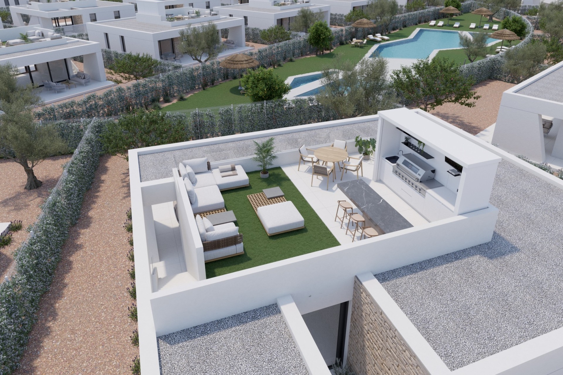 Nieuwbouw Woningen - detached - Fuente Alamo