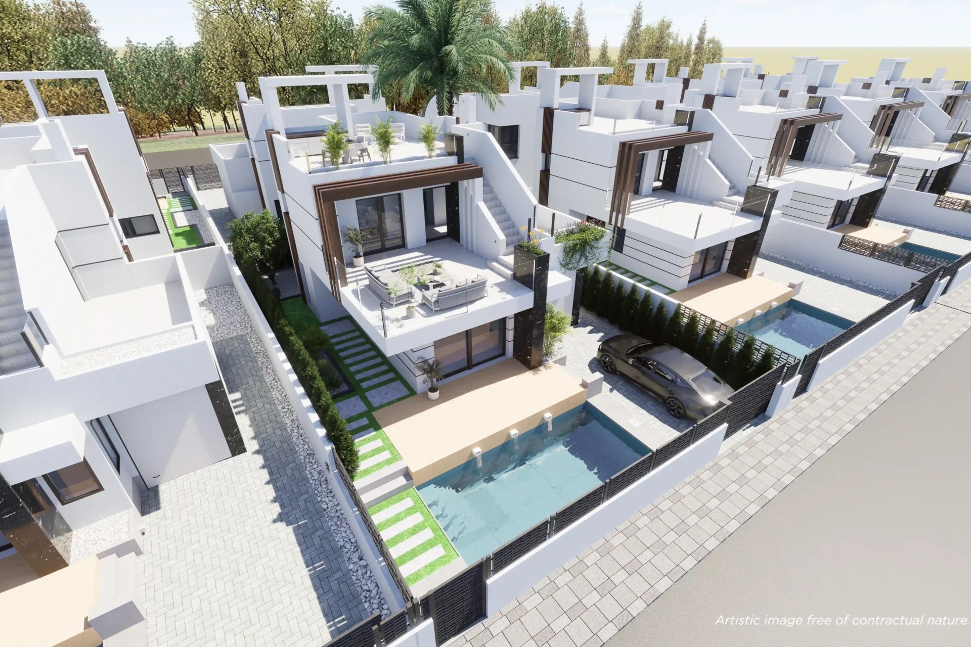 Nieuwbouw Woningen - detached - Los Alcázares