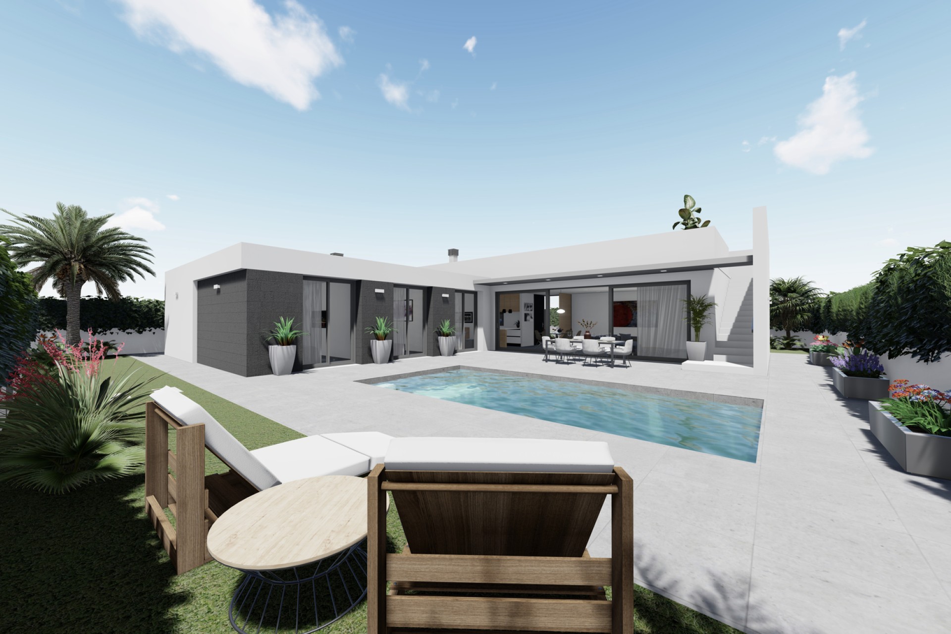 Nieuwbouw Woningen - detached - San Juan de los Terreros