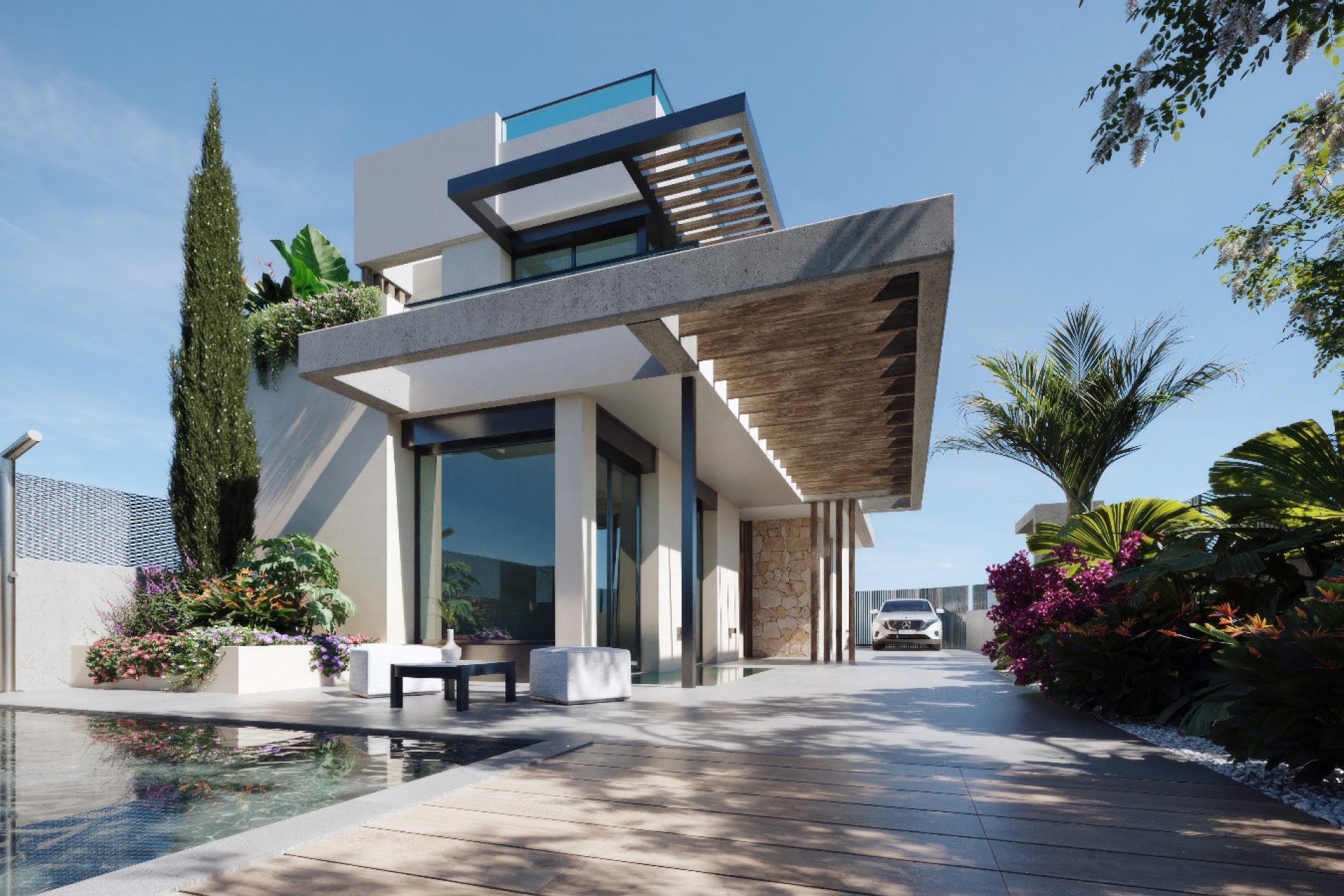 Nieuwbouw Woningen - detached - Santa Rosalía