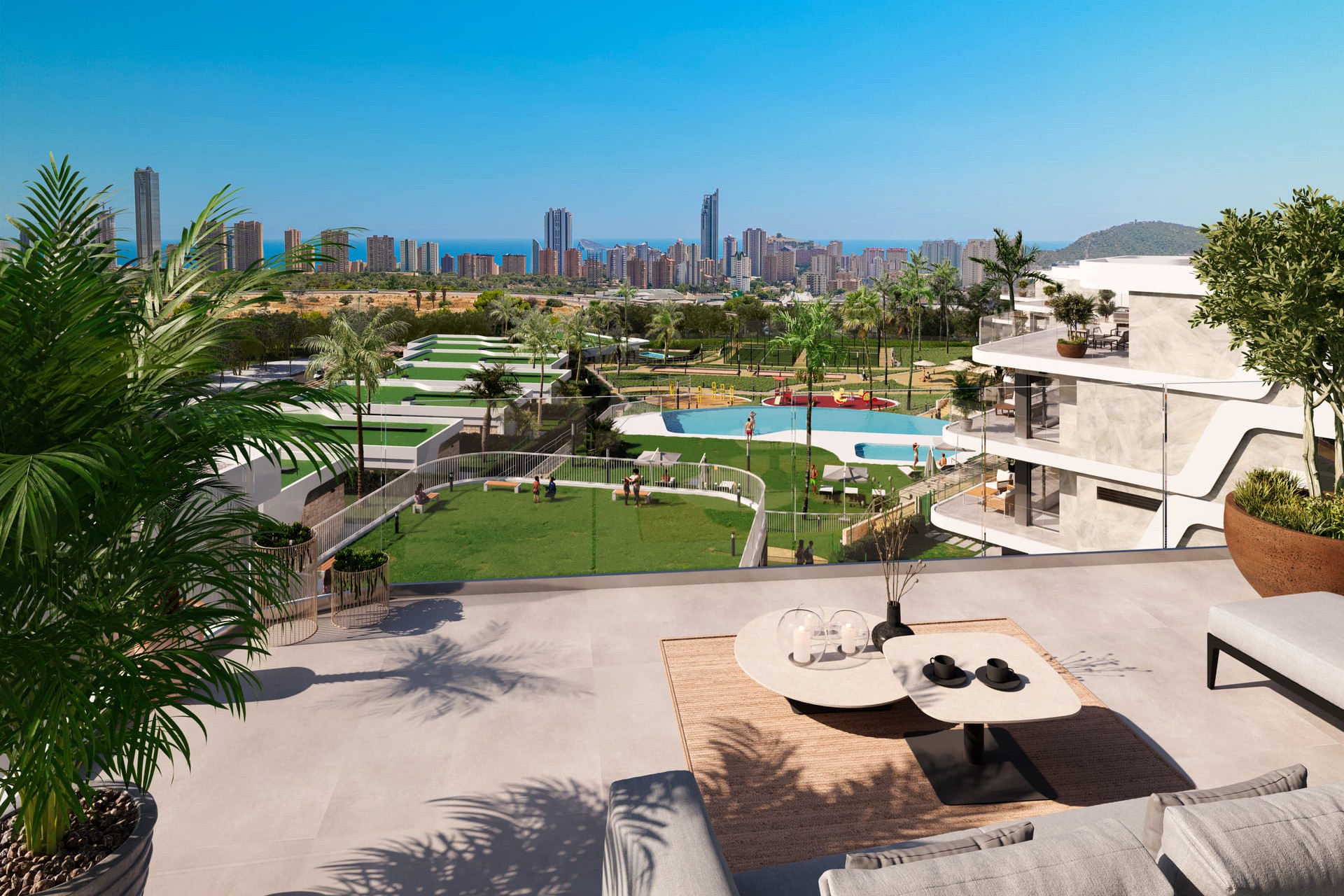 Nieuwbouw Woningen - ground-floor - Finestrat