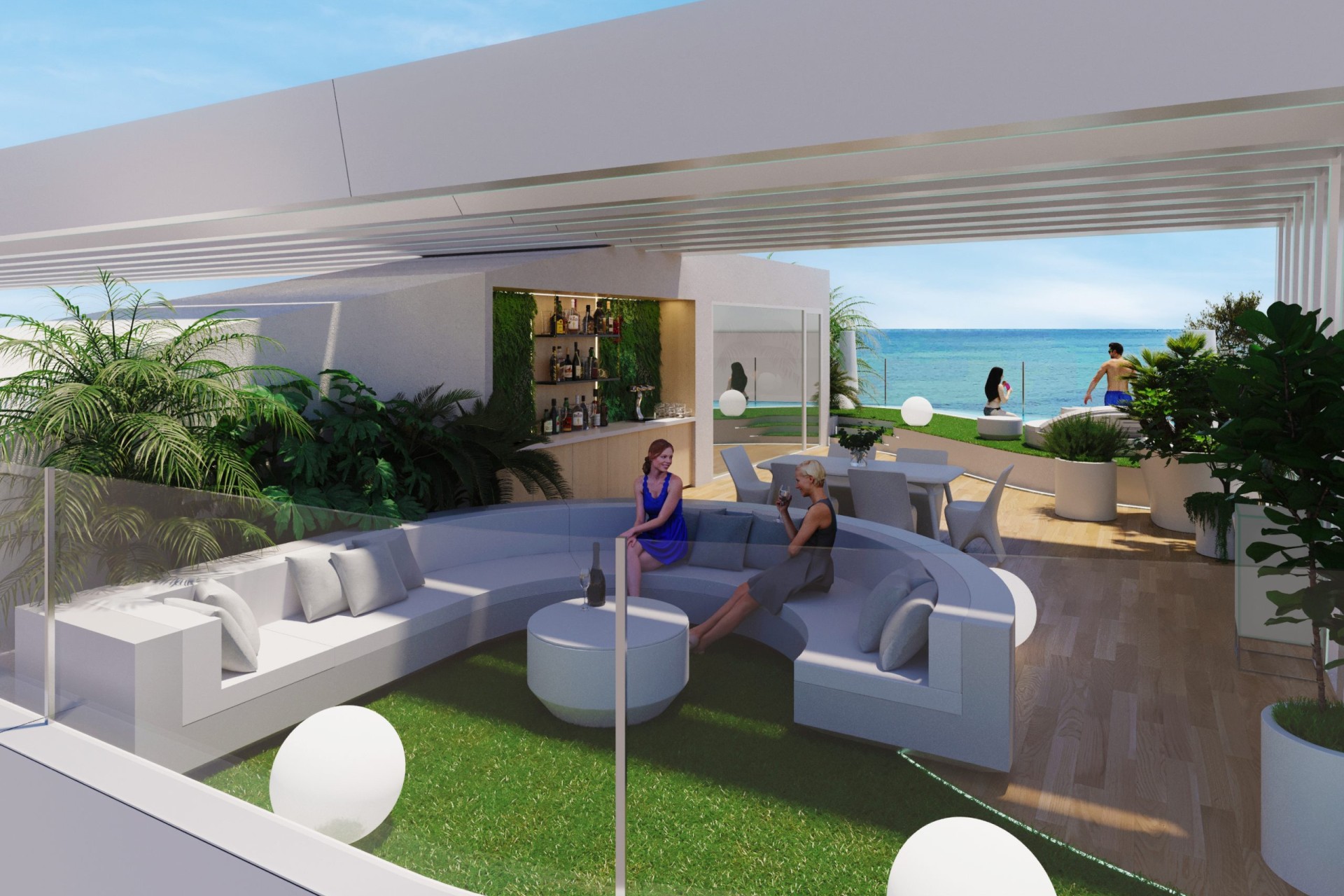 Nieuwbouw Woningen - ground-floor - La Manga del Mar Menor