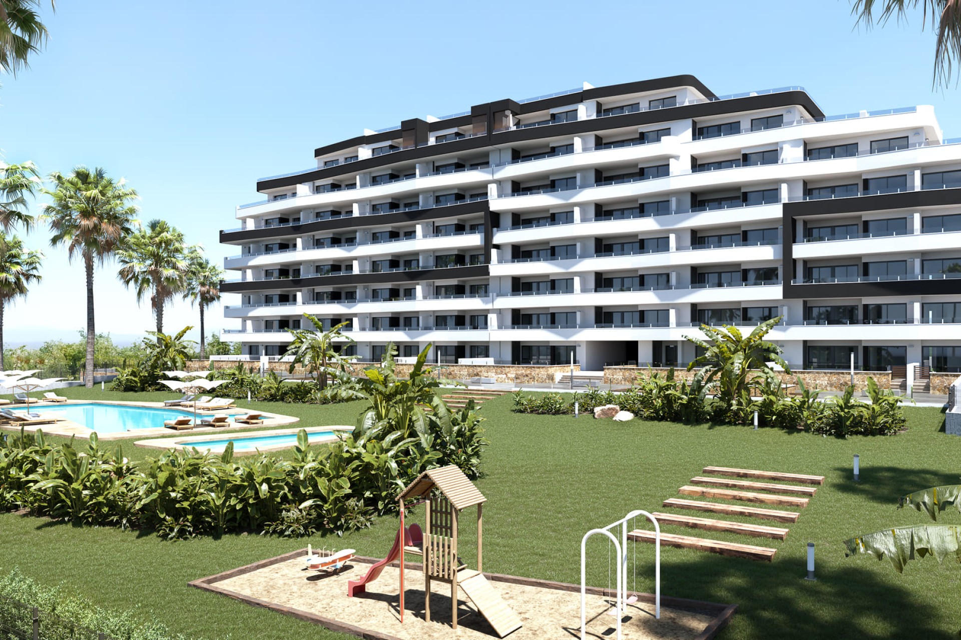 Nieuwbouw Woningen - ground-floor - San Miguel de Salinas