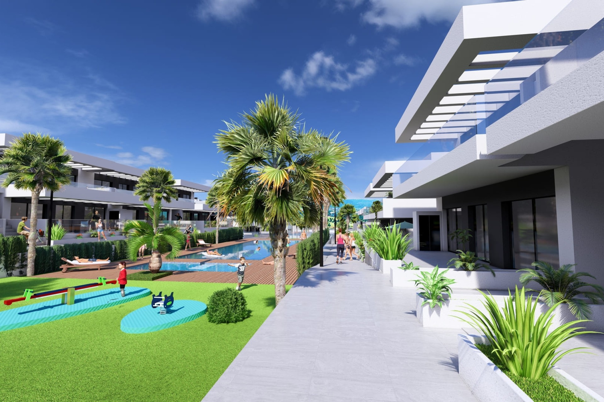 Nieuwbouw Woningen - low-bungalow - Algorfa