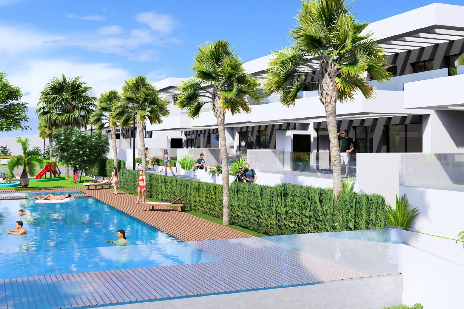 Nieuwbouw Woningen - low-bungalow - Algorfa
