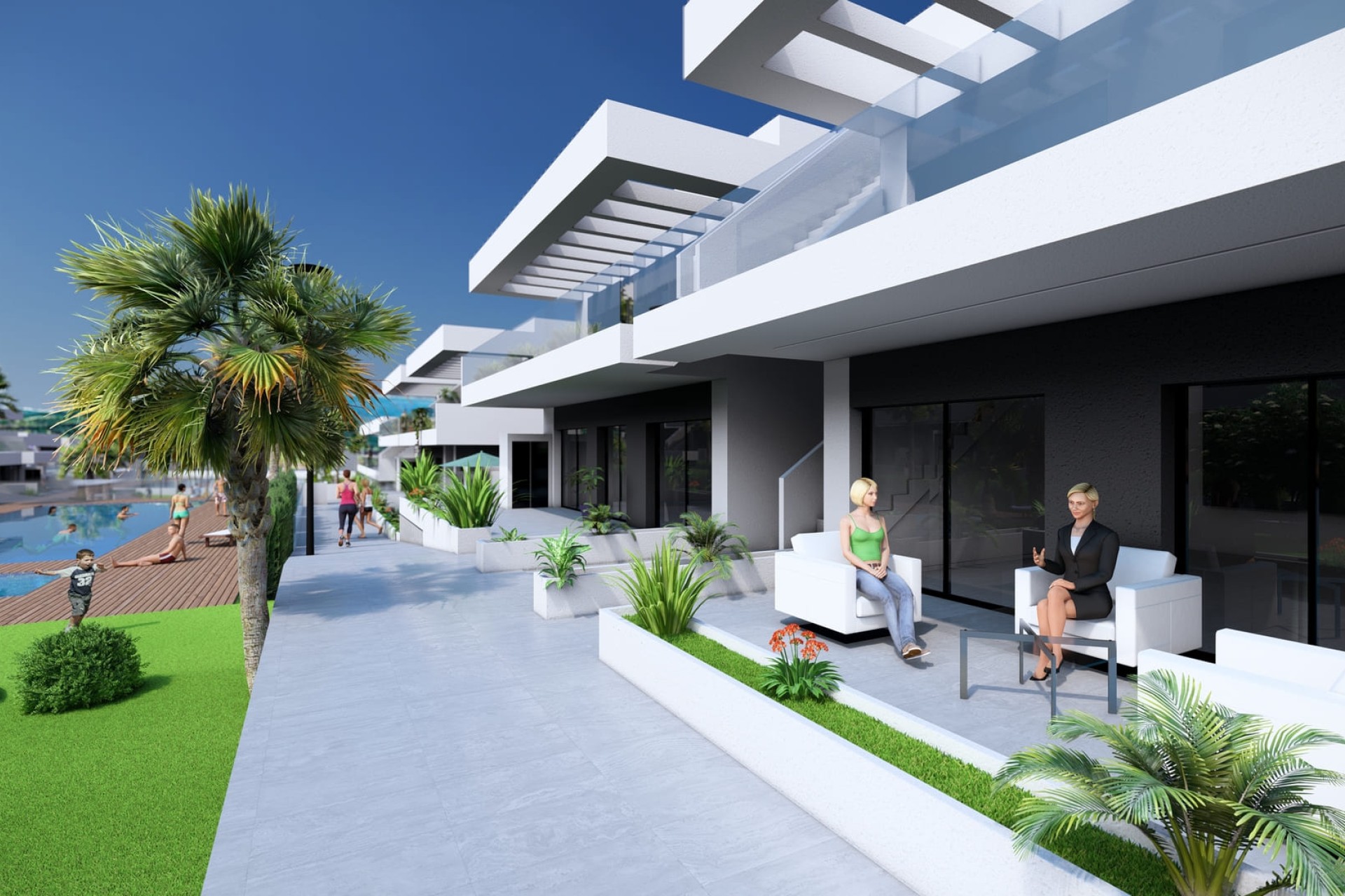 Nieuwbouw Woningen - low-bungalow - Algorfa