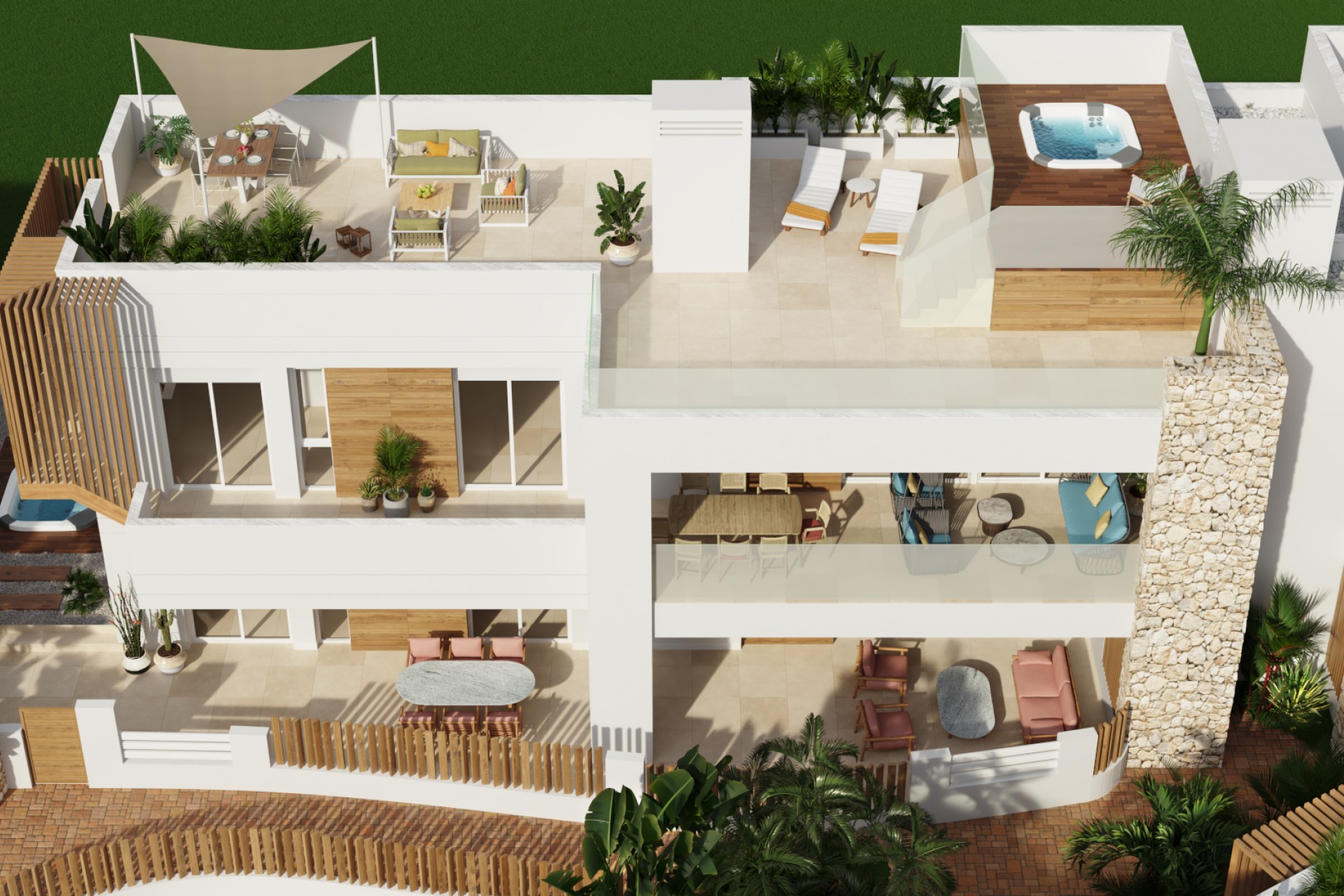 Nieuwbouw Woningen - low-bungalow - San Juan de los Terreros