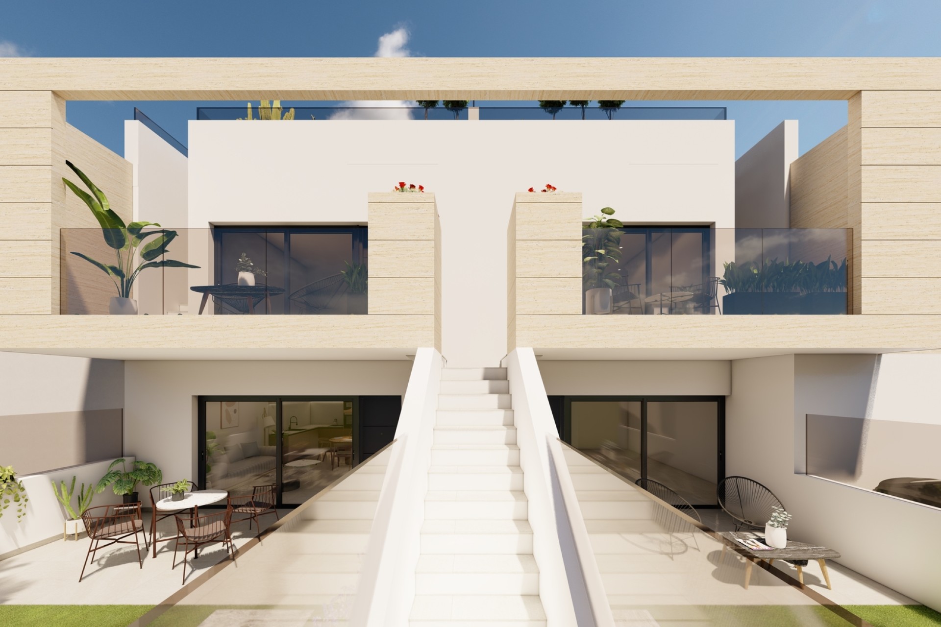 Nieuwbouw Woningen - low-bungalow - San Pedro del Pinatar