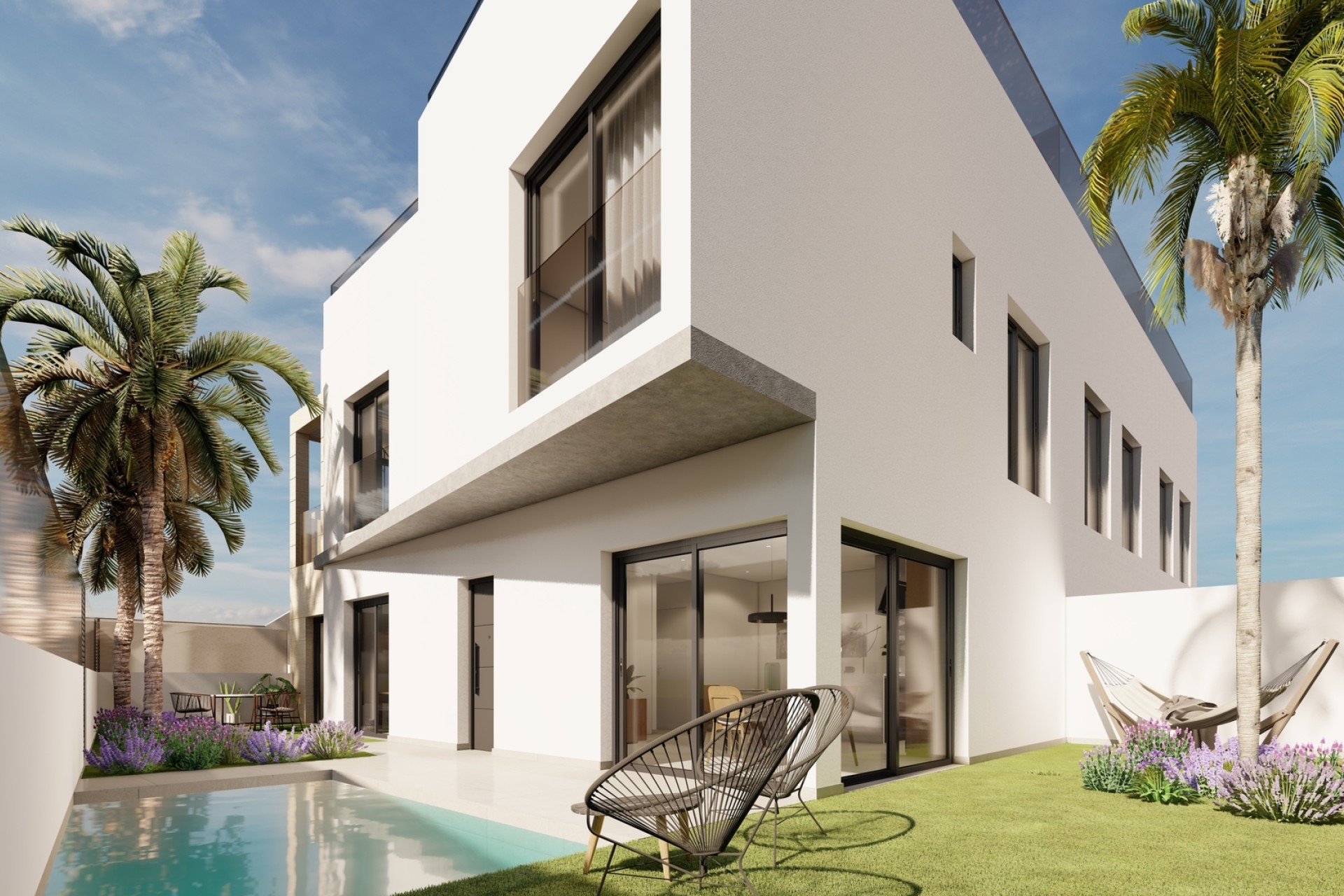 Nieuwbouw Woningen - low-bungalow - San Pedro del Pinatar