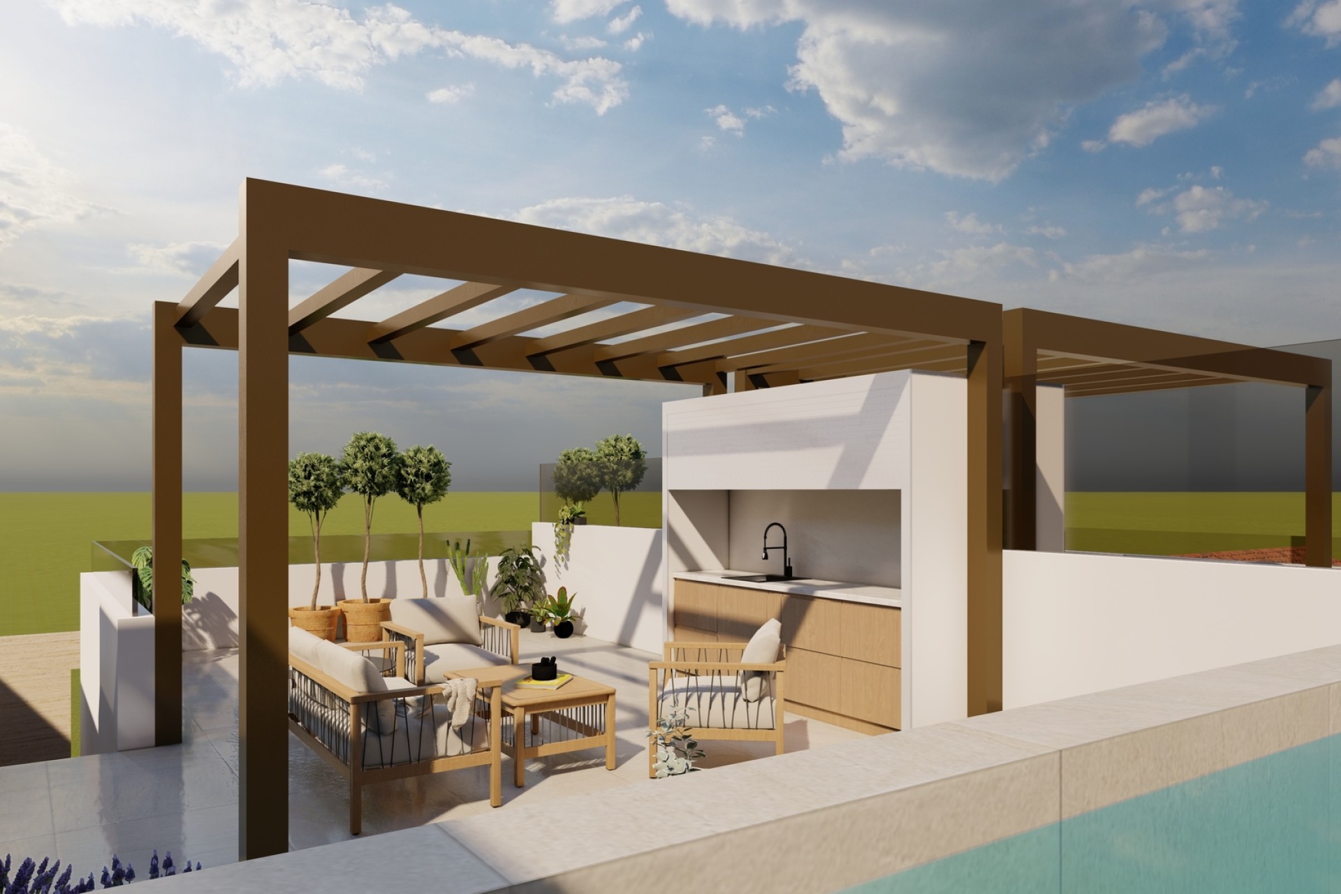 Nieuwbouw Woningen - low-bungalow - San Pedro del Pinatar