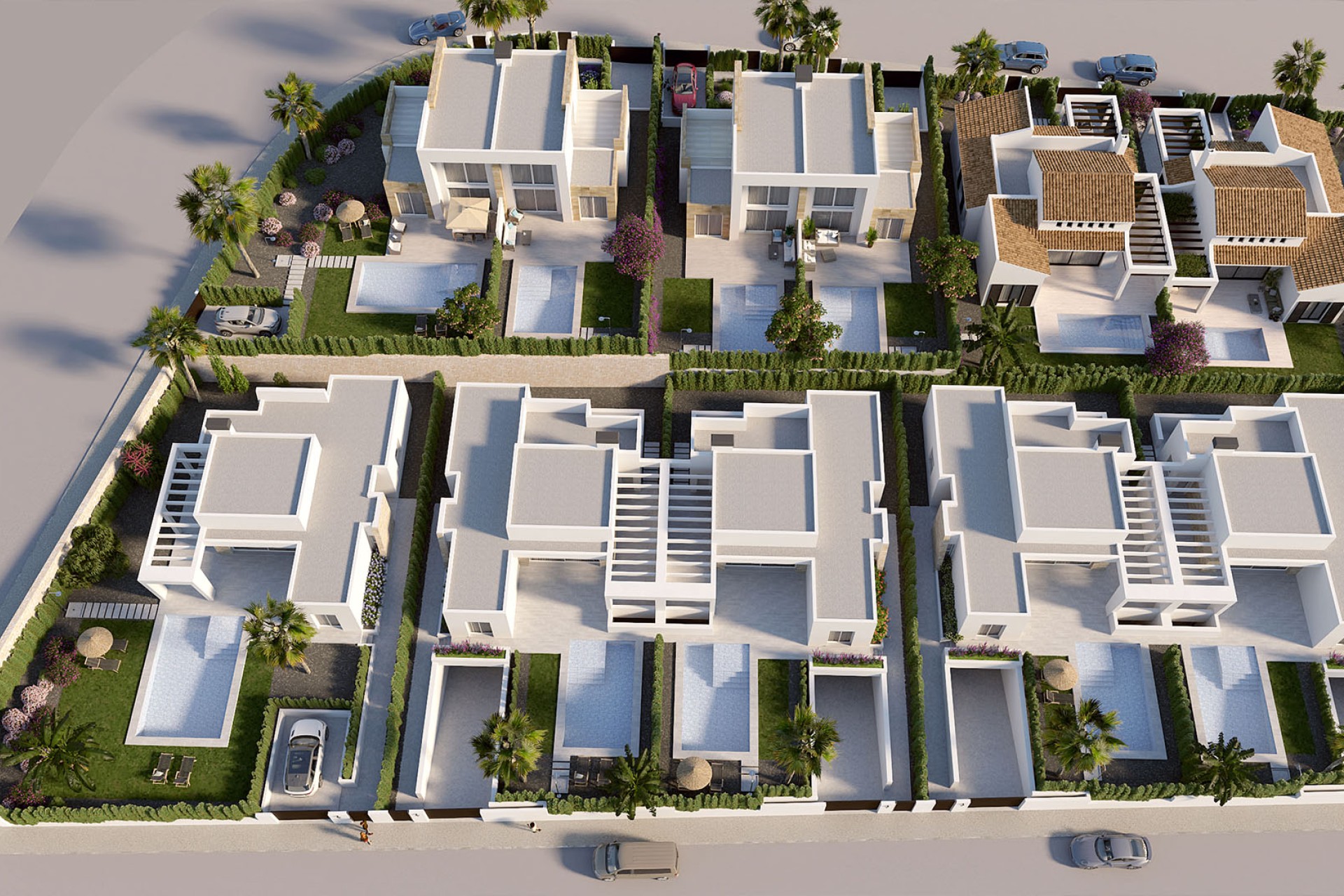 Nieuwbouw Woningen - semi-detached - Algorfa