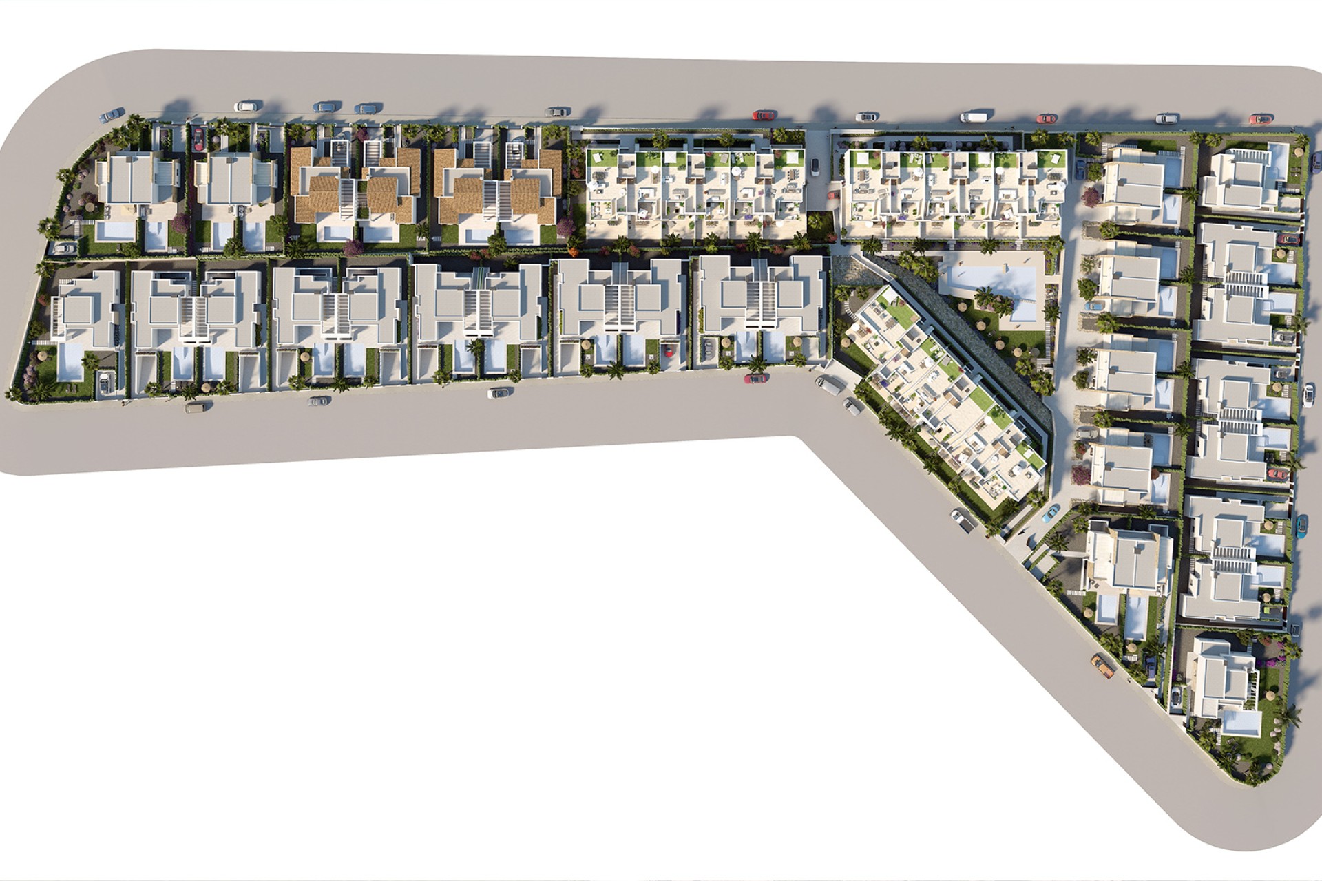 Nieuwbouw Woningen - semi-detached - Algorfa