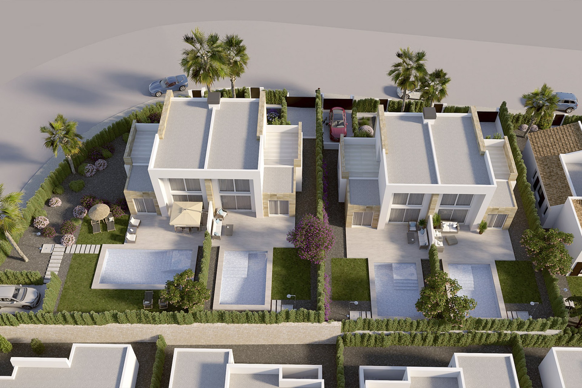 Nieuwbouw Woningen - semi-detached - Algorfa