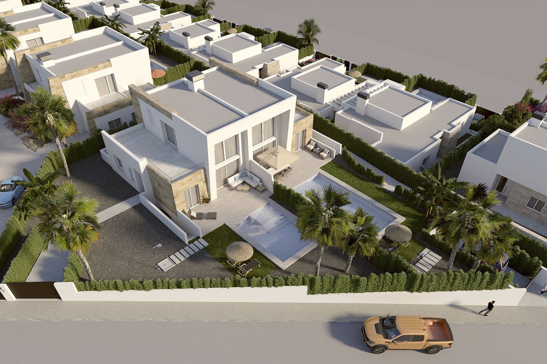 Nieuwbouw Woningen - semi-detached - Algorfa
