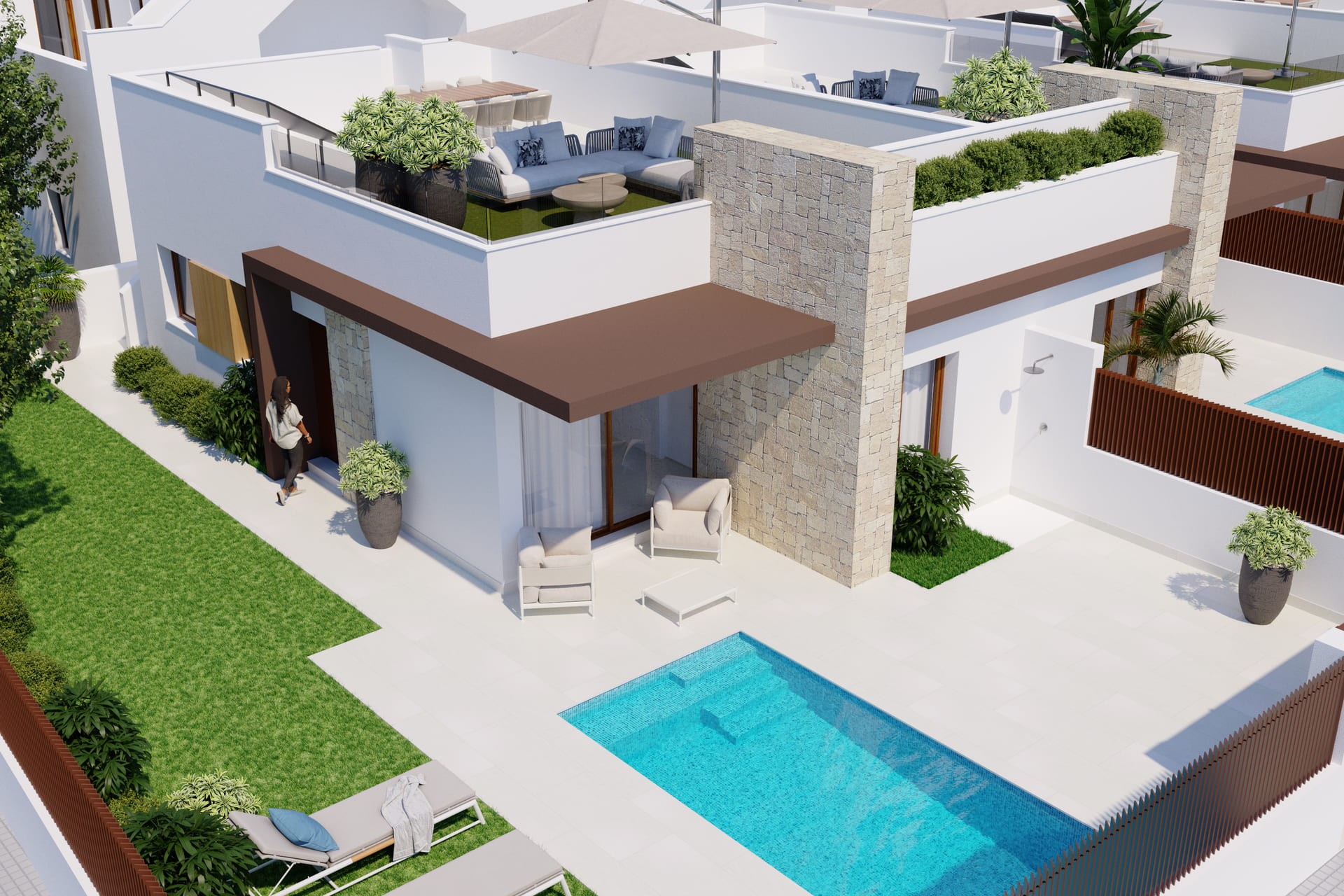 Nieuwbouw Woningen - semi-detached - Orihuela Costa