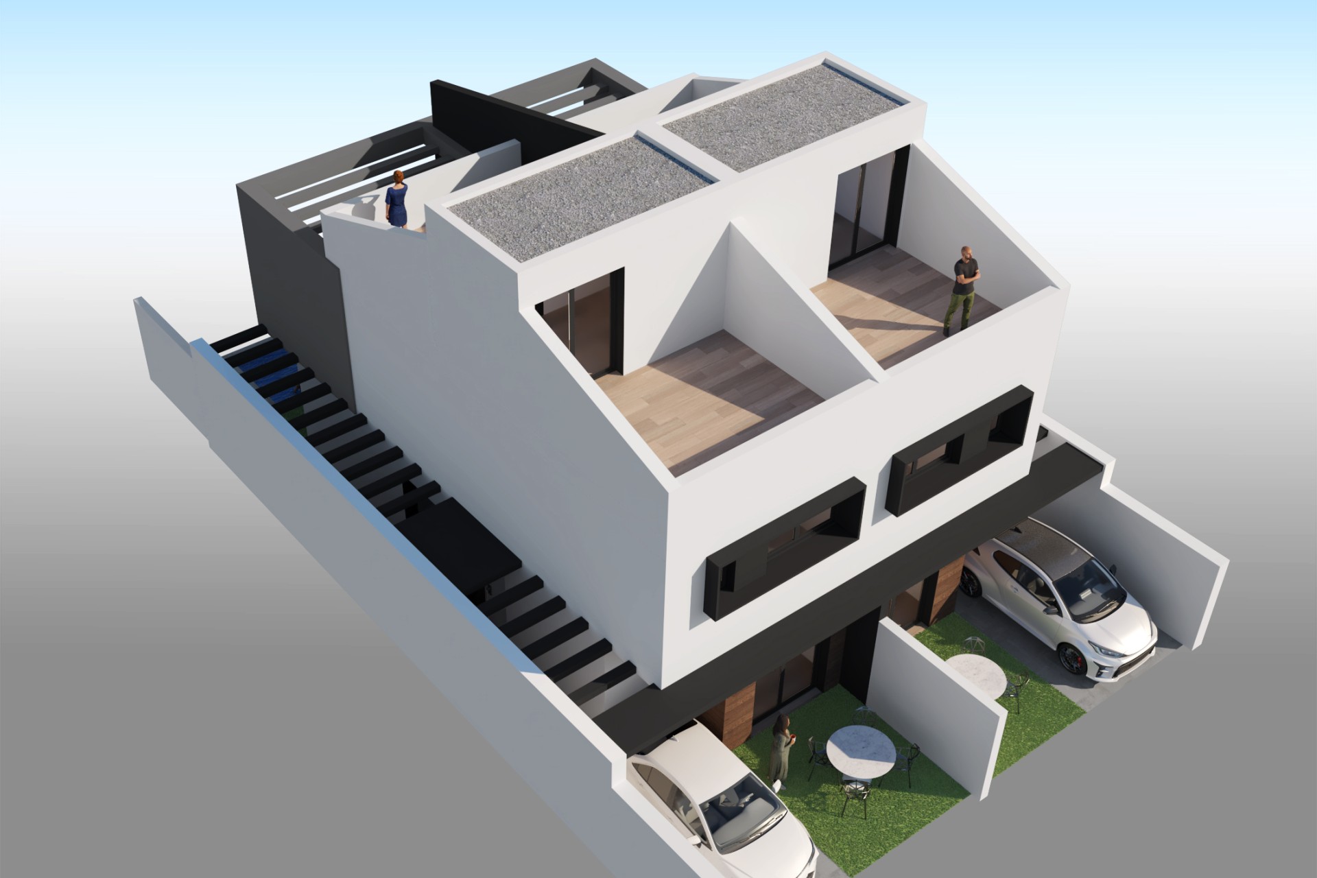 Nieuwbouw Woningen - semi-detached - San Javier