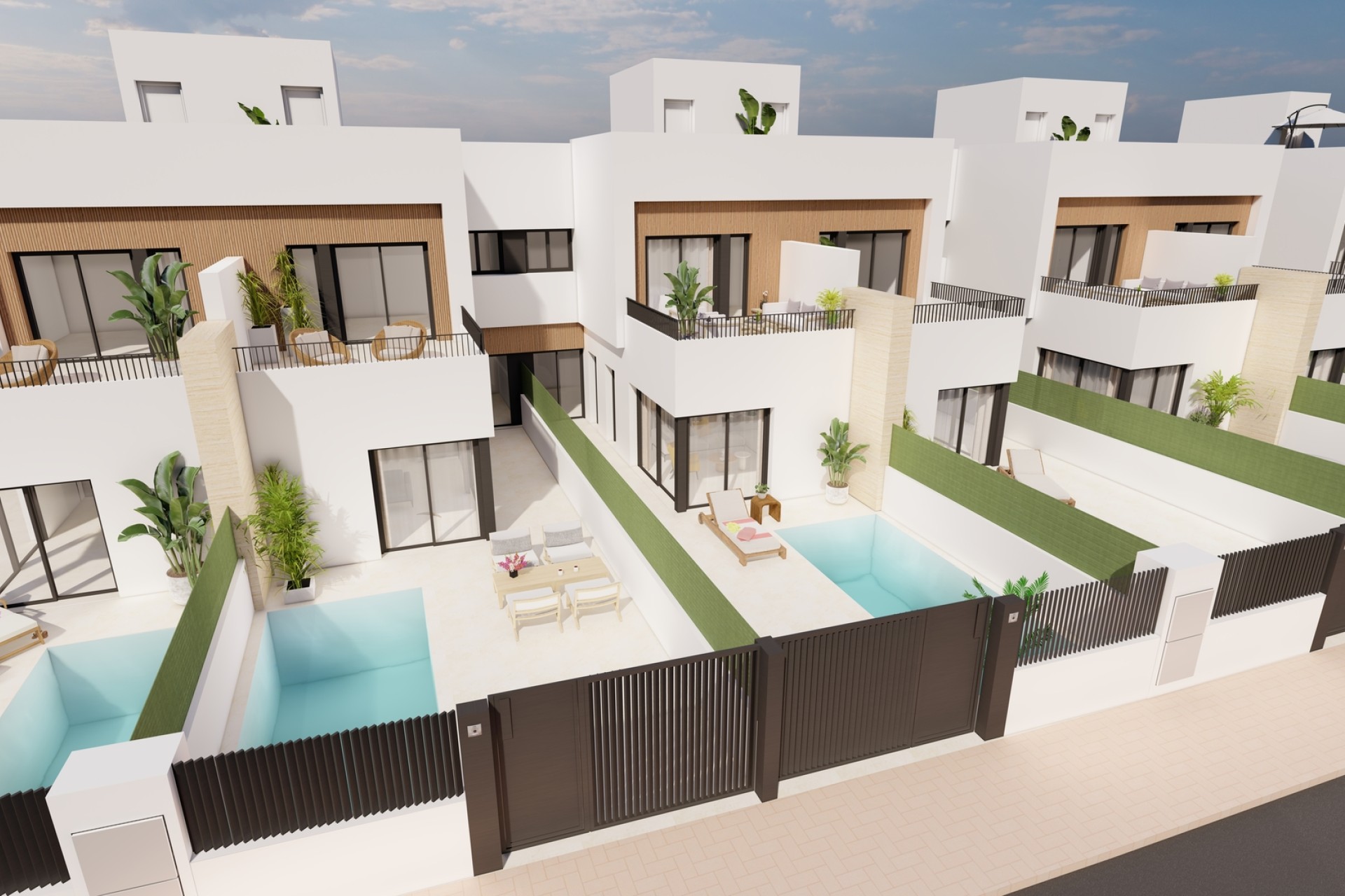 Nieuwbouw Woningen - terraced - San Javier