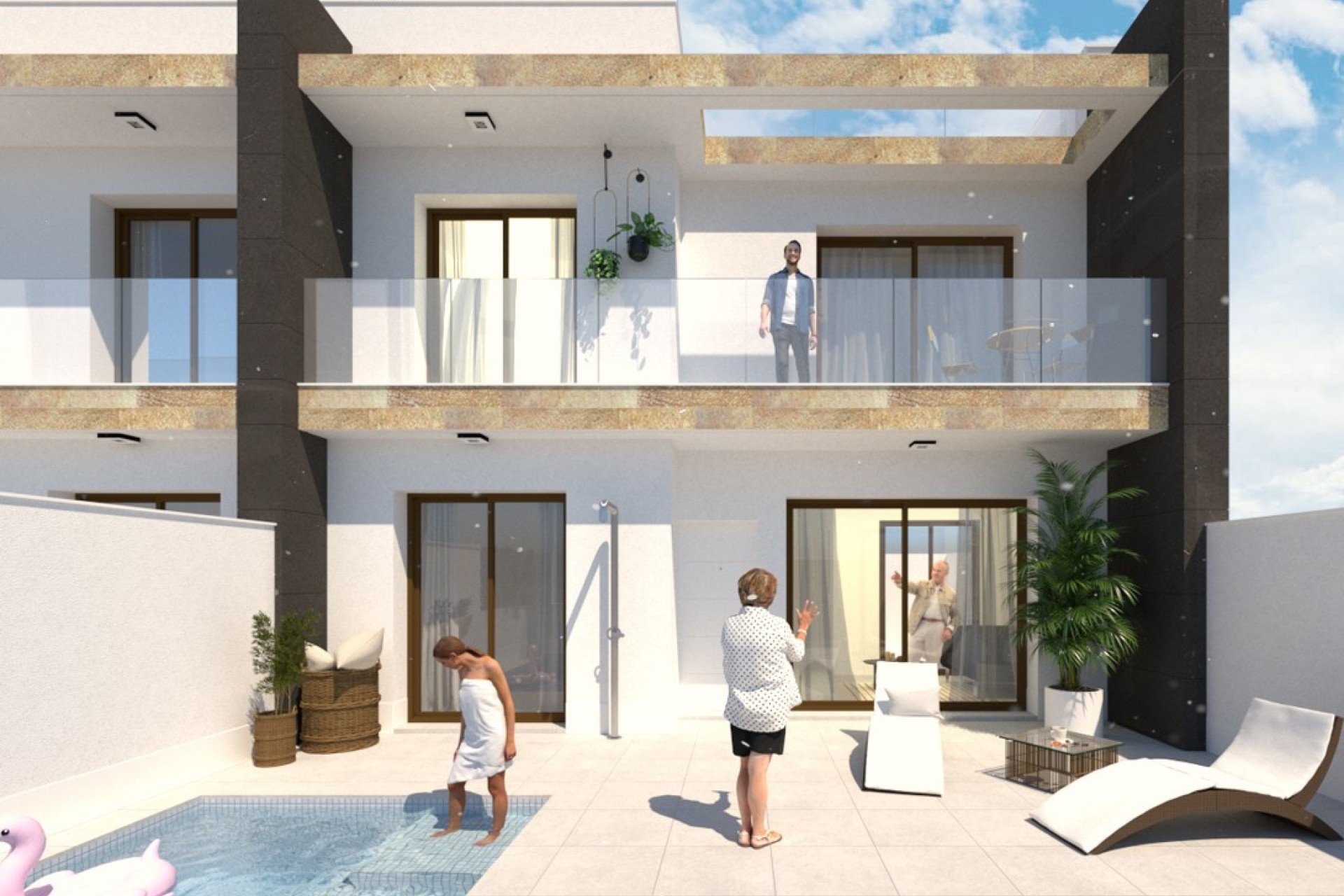 Nieuwbouw Woningen - terraced - San Pedro del Pinatar