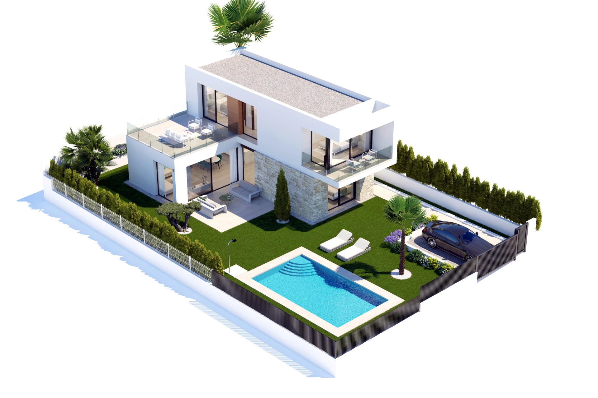 Nieuwbouw Woningen - Villa - Finestrat - Montaña