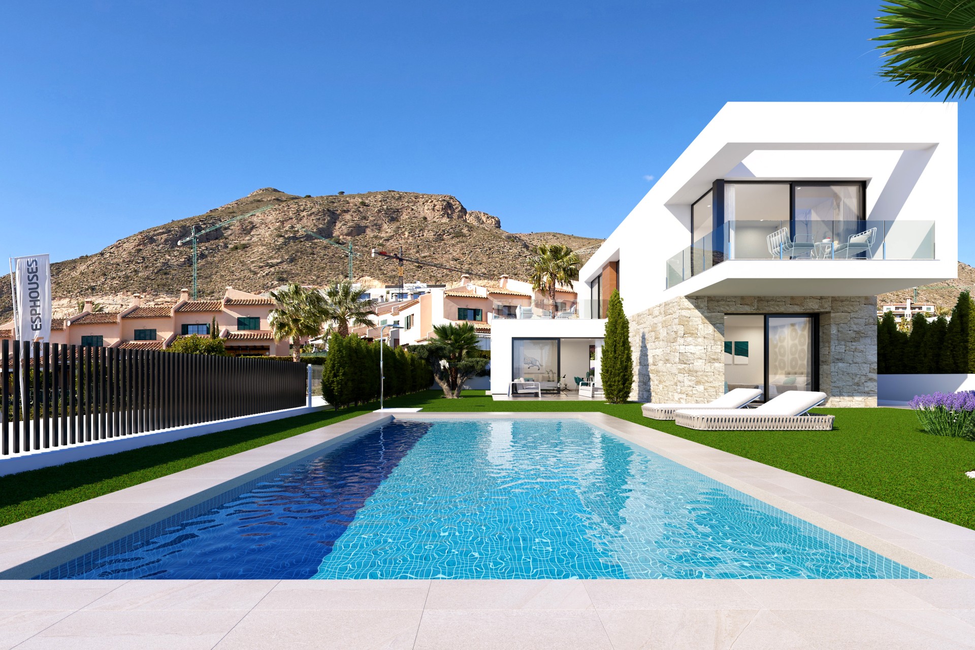 Nieuwbouw Woningen - Villa - Finestrat - Montaña