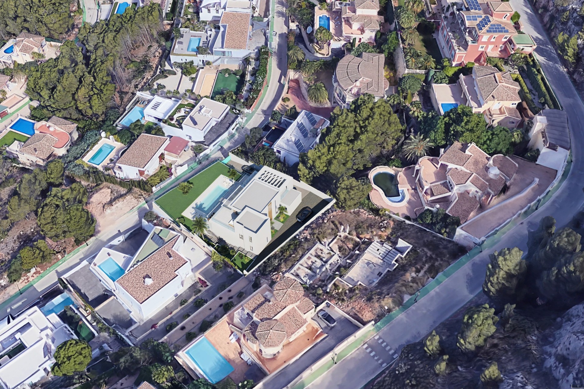 Obra nueva - Villa - Altea