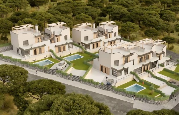 semi-detached - New Build - Polop - Polop