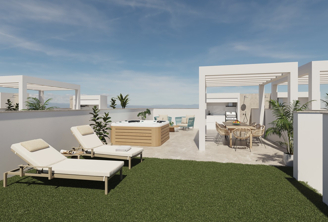 New Build - Bungalow - Pilar de la Horadada