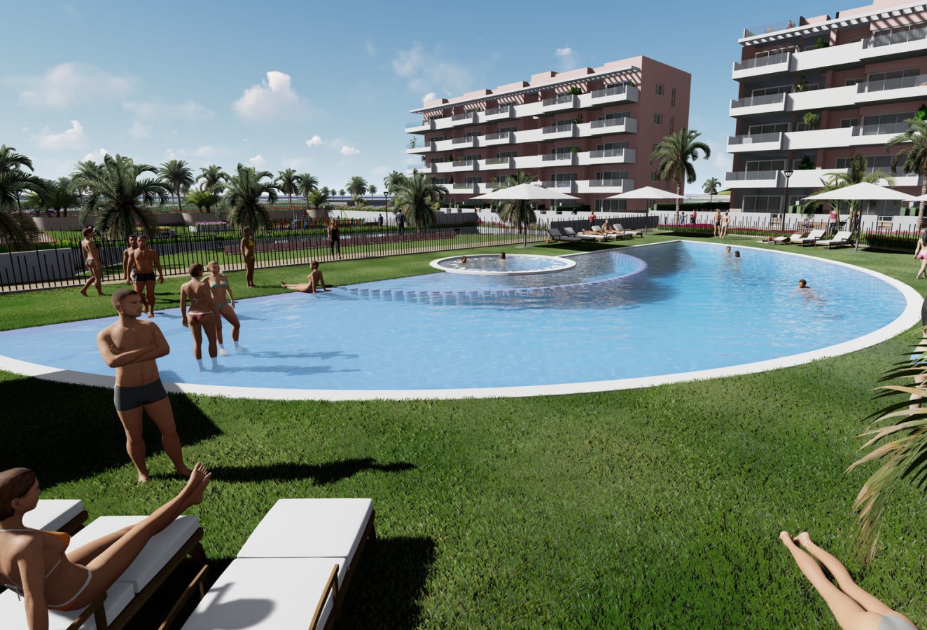 Nieuwbouw Woningen - ground-floor - Guardamar del Segura