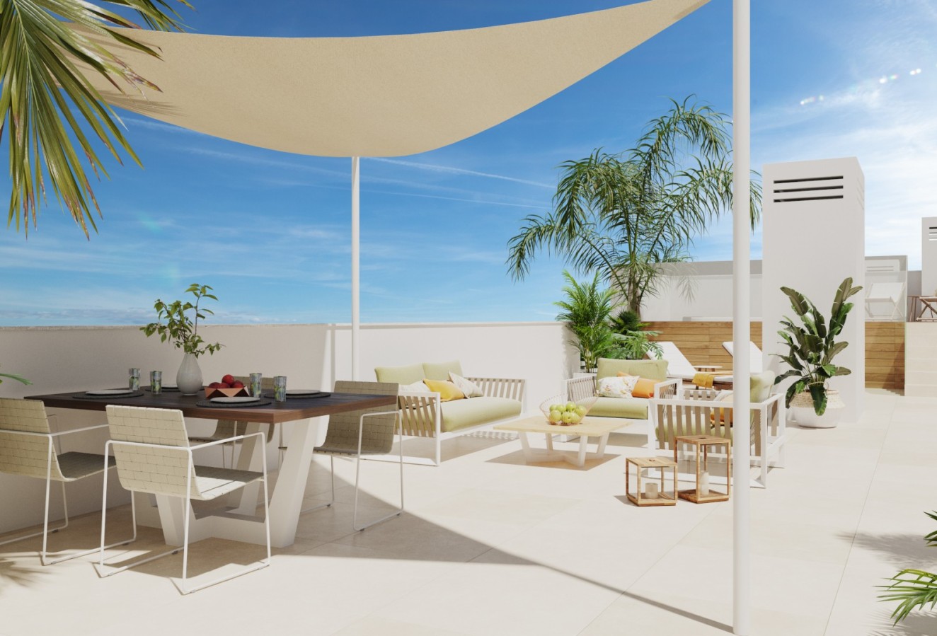 Nieuwbouw Woningen - low-bungalow - San Juan de los Terreros