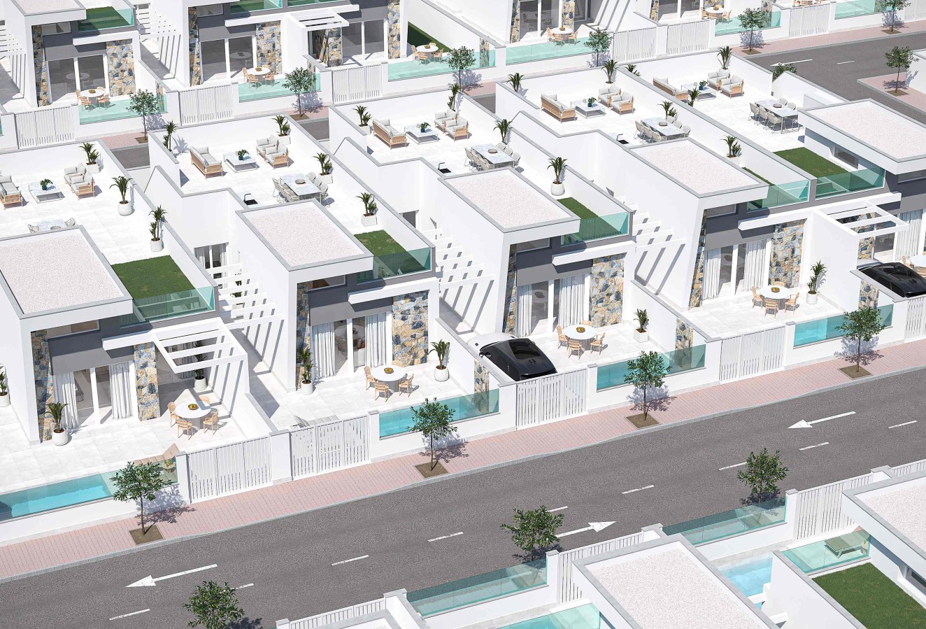 Nieuwbouw Woningen - detached - Los Alcázares