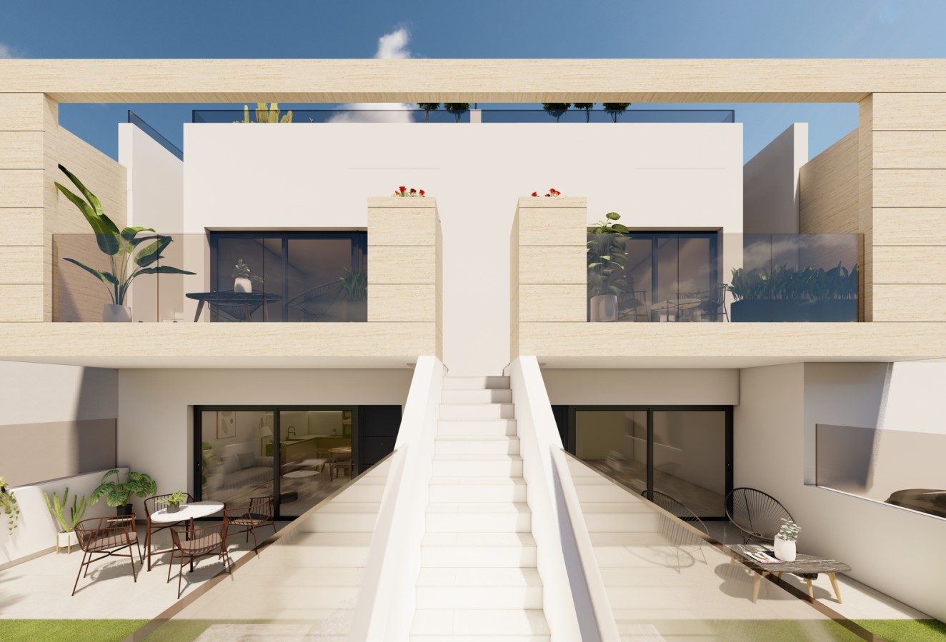 Nieuwbouw Woningen - low-bungalow - San Pedro del Pinatar
