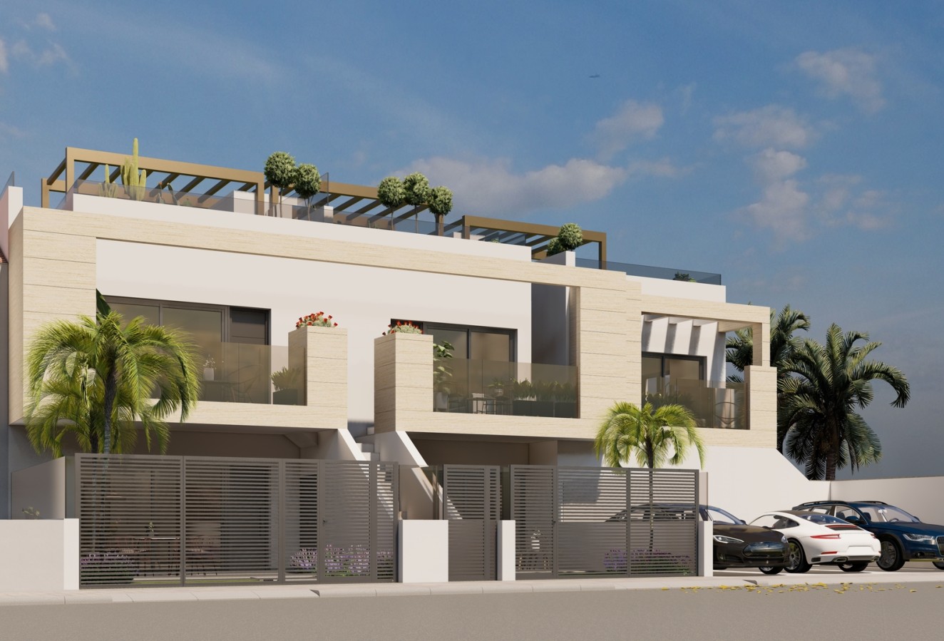 Nieuwbouw Woningen - low-bungalow - San Pedro del Pinatar