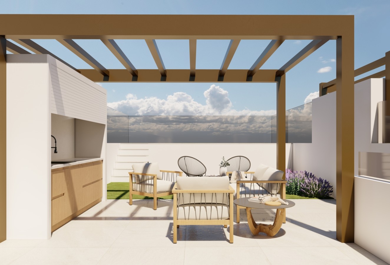 Nieuwbouw Woningen - low-bungalow - San Pedro del Pinatar