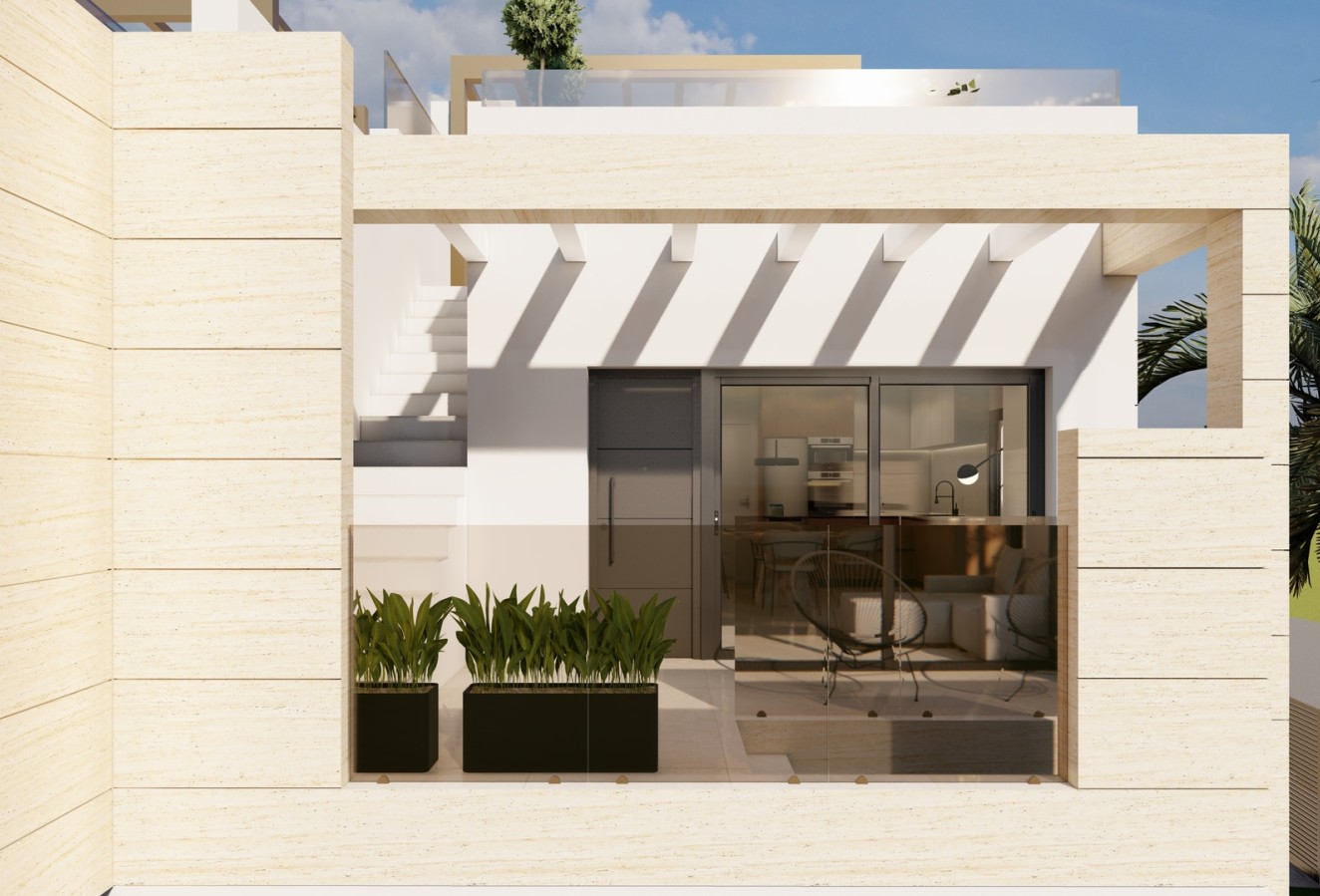 Nieuwbouw Woningen - low-bungalow - San Pedro del Pinatar
