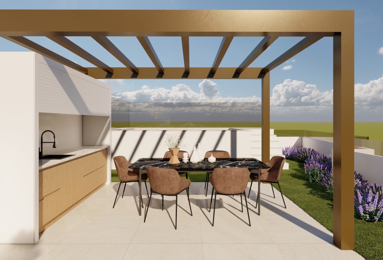 Nieuwbouw Woningen - low-bungalow - San Pedro del Pinatar