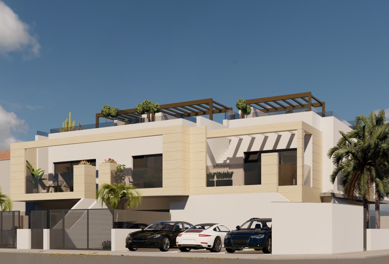 Nieuwbouw Woningen - low-bungalow - San Pedro del Pinatar