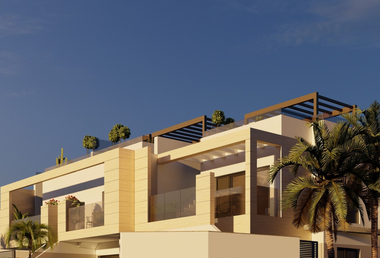 Nieuwbouw Woningen - low-bungalow - San Pedro del Pinatar