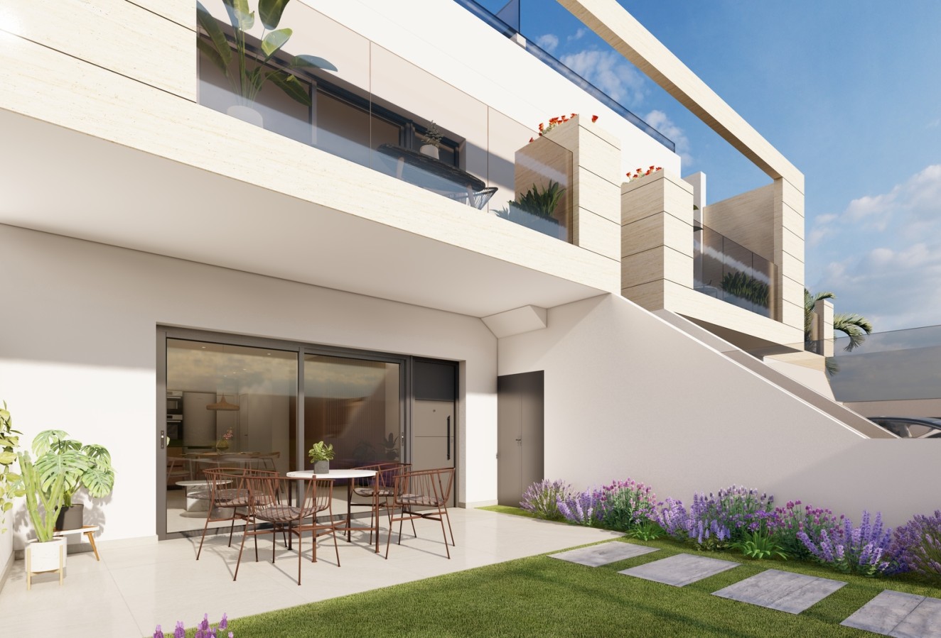 Nieuwbouw Woningen - low-bungalow - San Pedro del Pinatar
