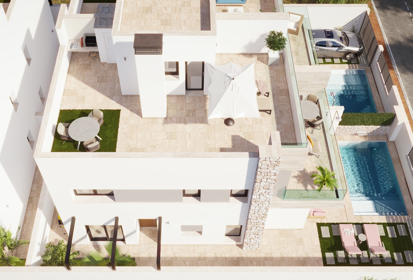 Nieuwbouw Woningen - detached - San Pedro del Pinatar