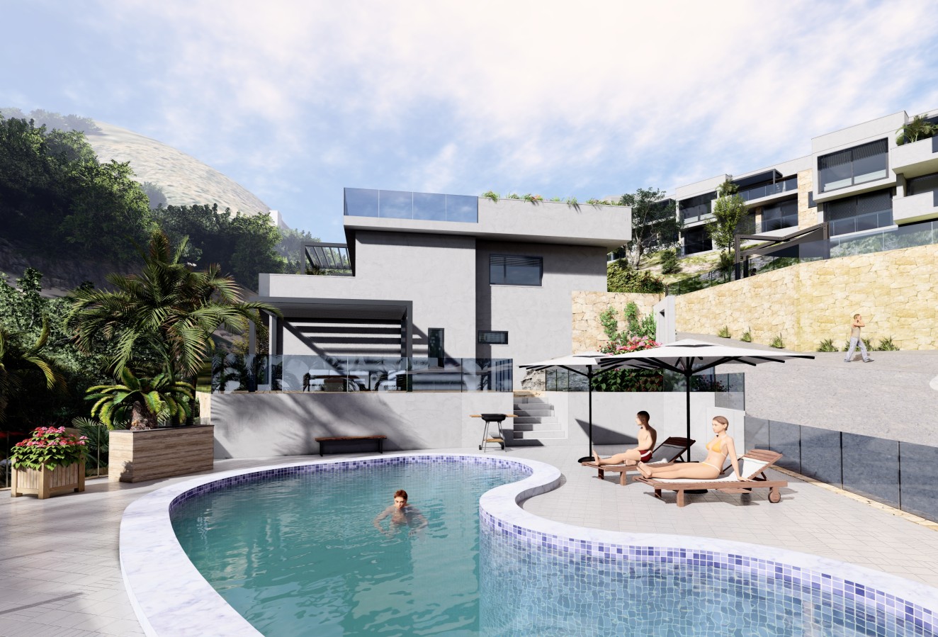 Obra nueva - Villa - Altea