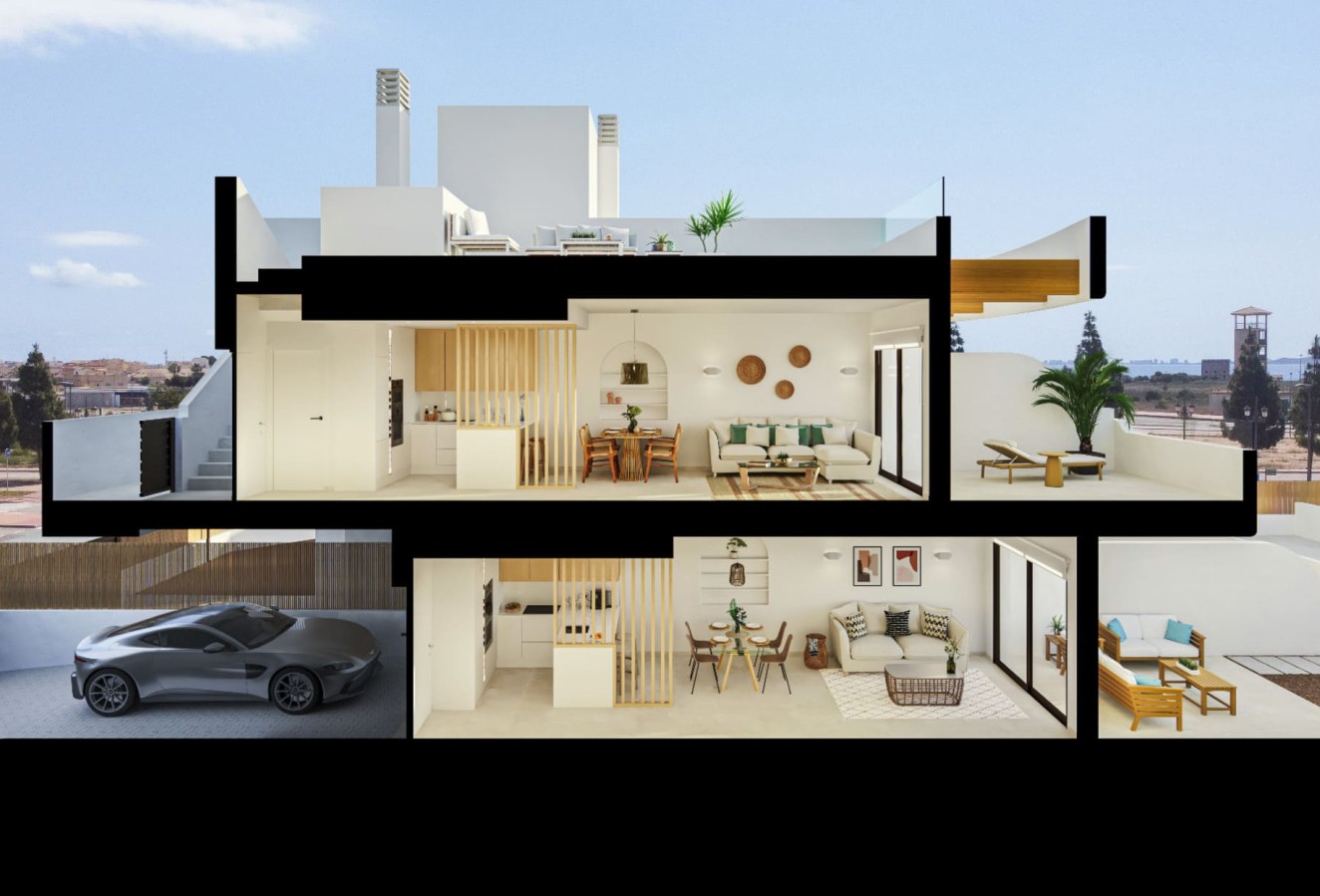 Nieuwbouw Woningen - high-bungalow - Los Alcázares