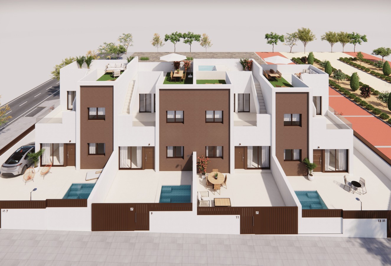 New Build - terraced - Pilar de la Horadada
