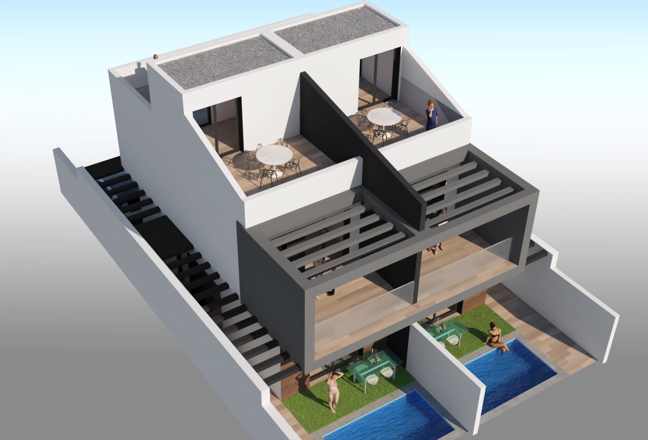 Obra nueva - semi-detached - San Javier