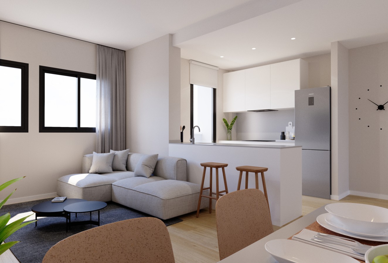 New Build - apartment - Algorfa
