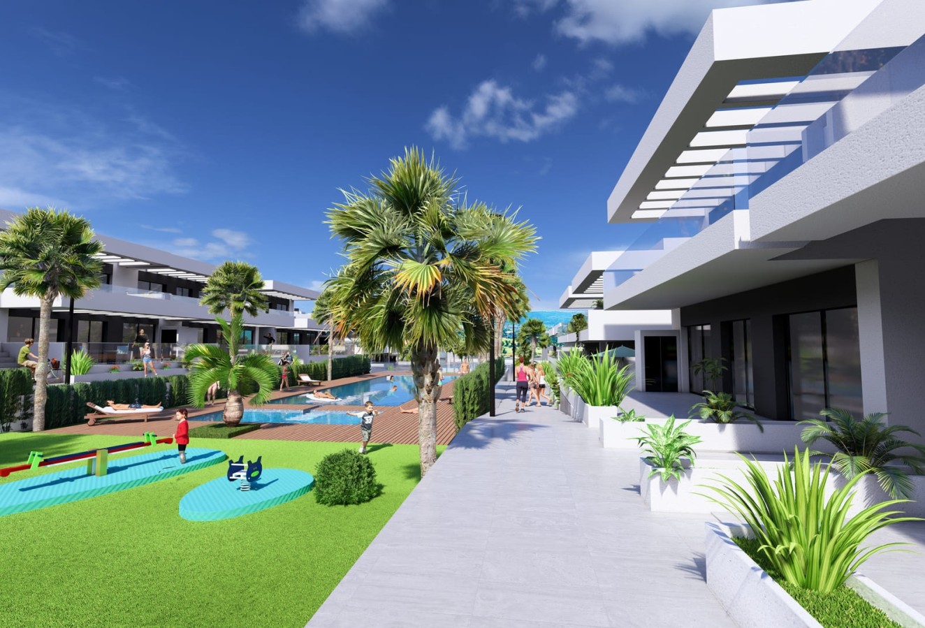 Nieuwbouw Woningen - low-bungalow - Algorfa